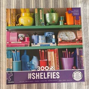 Colorful 300-Piece Puzzle #SHELFIES